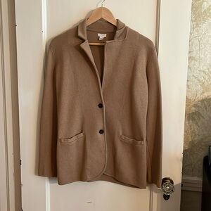JCrew cotton sweater blazer size small